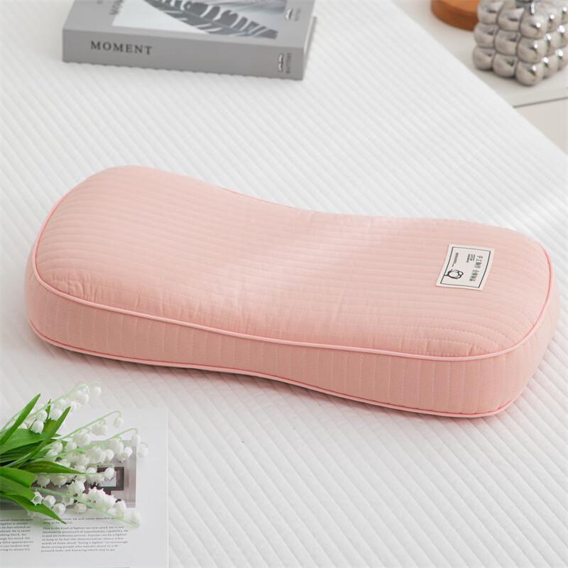 Подушка-поддержка для шеи OLOMM из хлопка с гречневой лузгой