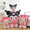 Очаровательная Розовая Плюшевая Кукла My Melody Милый Подарок Для Девочек Мягкая Подушка Из ПП Хлопка