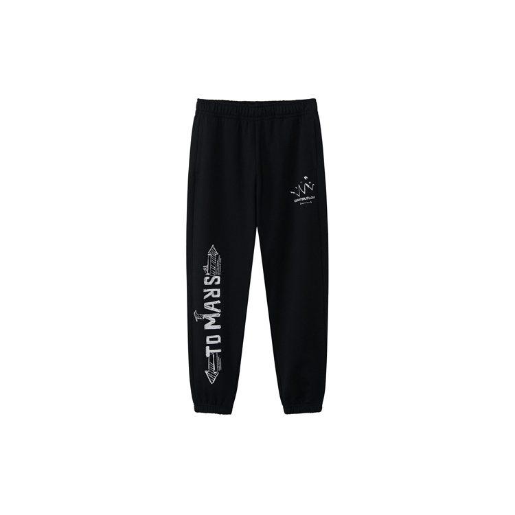 Мужские трикотажные спортивные штаны Li Ning CF Черные AKLRC07-2