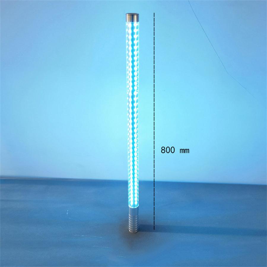 60/80 см Ручные танцевальные мигающие палочки для ночного клуба Светодиодные стробоскопические палочки для обслуживания бутылок шампанского Светодиодные бенгальские огни Светильник