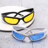 New European and American Fashion Sunglasses Outdoor Men's and Women's Cycling Sports Sunshade Glasses Moon Trend Glasses