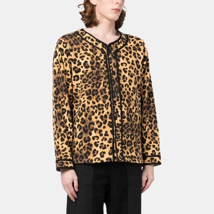 CLOT Leopard-print Button-front Cardigan CLSH22F20008
