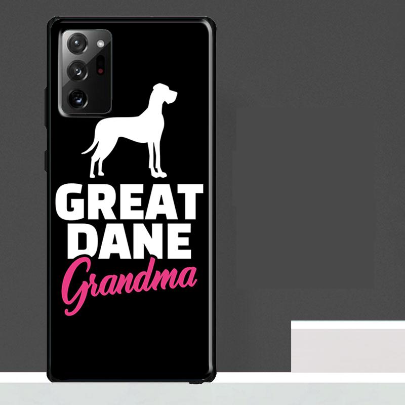 Great Dane Dog Case For Samsung Galaxy S23 S24 S25 Ultra S9 S10 S20 S21 S22 Plus S23 FE S25 FE Phone Cover
