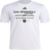 Мужская винтажная футболка adidas Los Angeles FC с коротким рукавом для предматчевой разминки