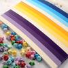 540 листов Ручной работы Двусторонние полоски для оригами-звезды для DIY-искусства складывания счастливых звезд, Предметы домашнего декора Высокое качество