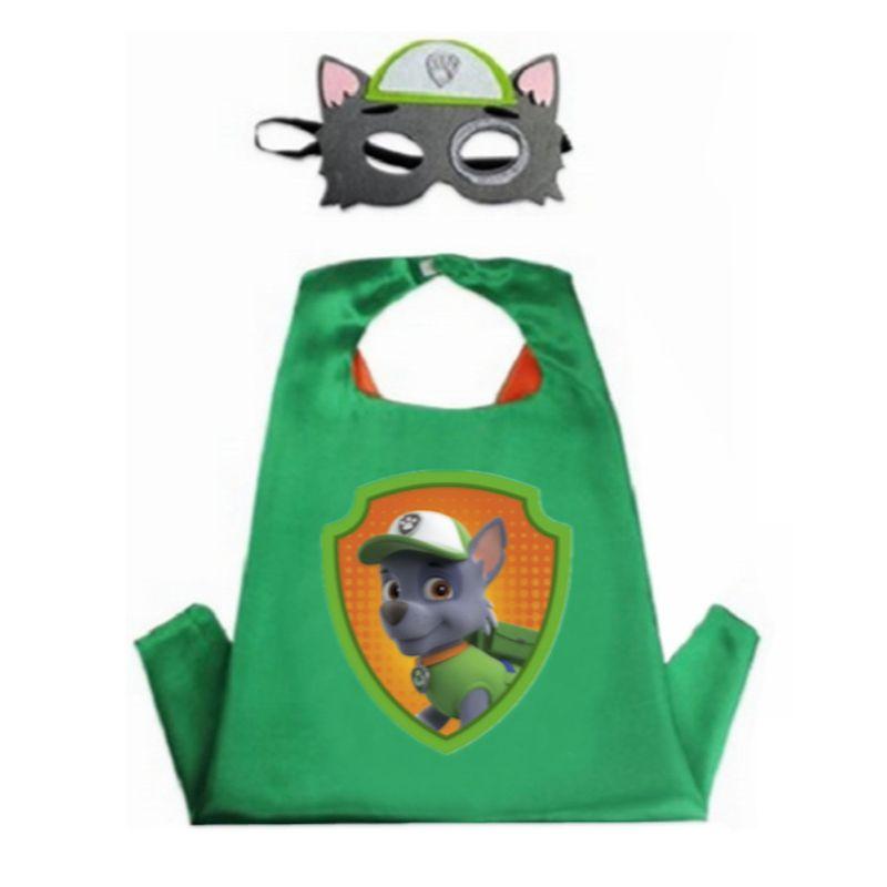 Привлекательный плащ и маска Щенячий патруль, костюм для косплея для детских маскарадных вечеринок