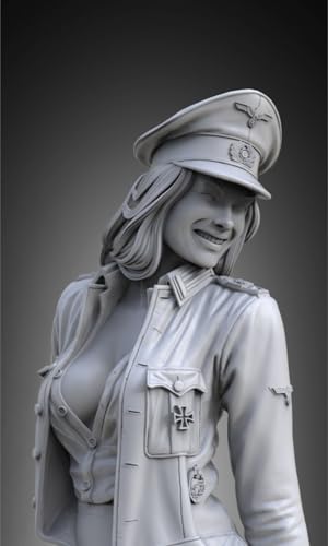 Royal Model 1/35 Военная пин-ап девушка Немецкий офицер Неокрашенный смоляной набор RM873
