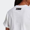 (WMNS) adidas originals Large Logo Casual Sports Short Sleeve White Women's H20482