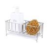 Stainless Steel Sponge Holder with Draining Function for Bathroom and Kitchen Storage