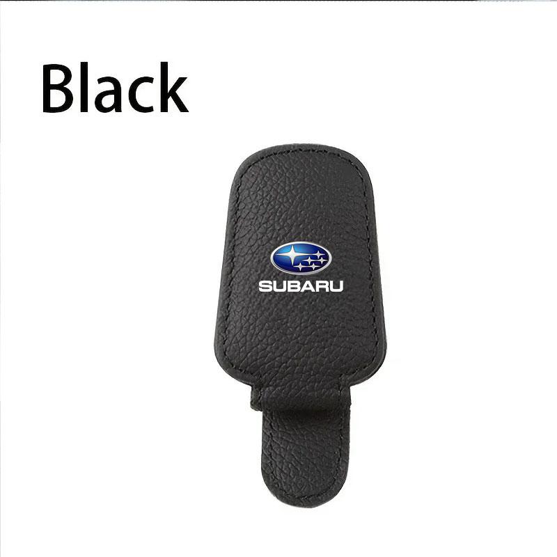 Car Sun Visor Glasses Case Holder Sunglasses Clip rescue tool For Subaru Impreza Forester Outback Legacy Crosstrek XV Leone WRX foi0