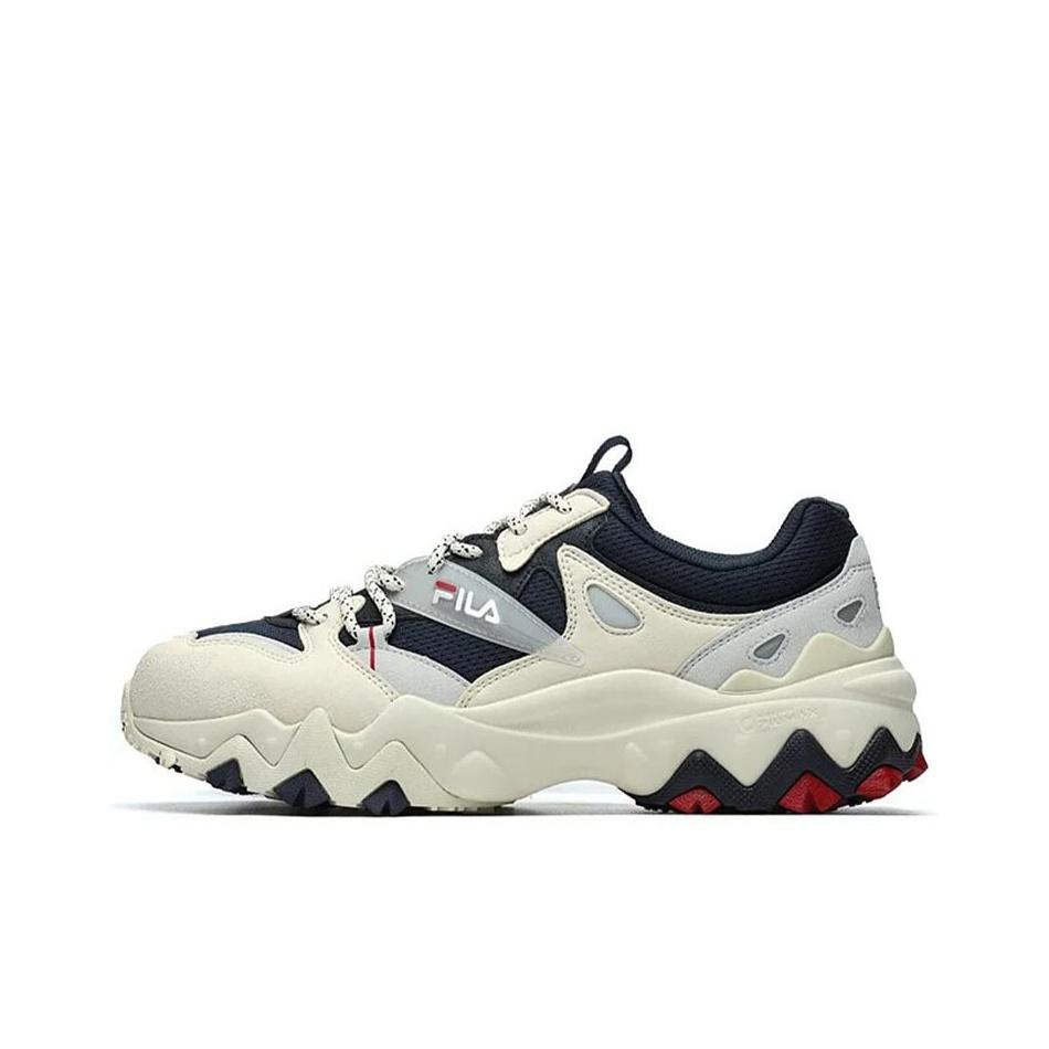 Fila Oakmont 2 Удобные низкие кроссовки для пап Мужские кроссовки Синий Белый F12M211131FBW