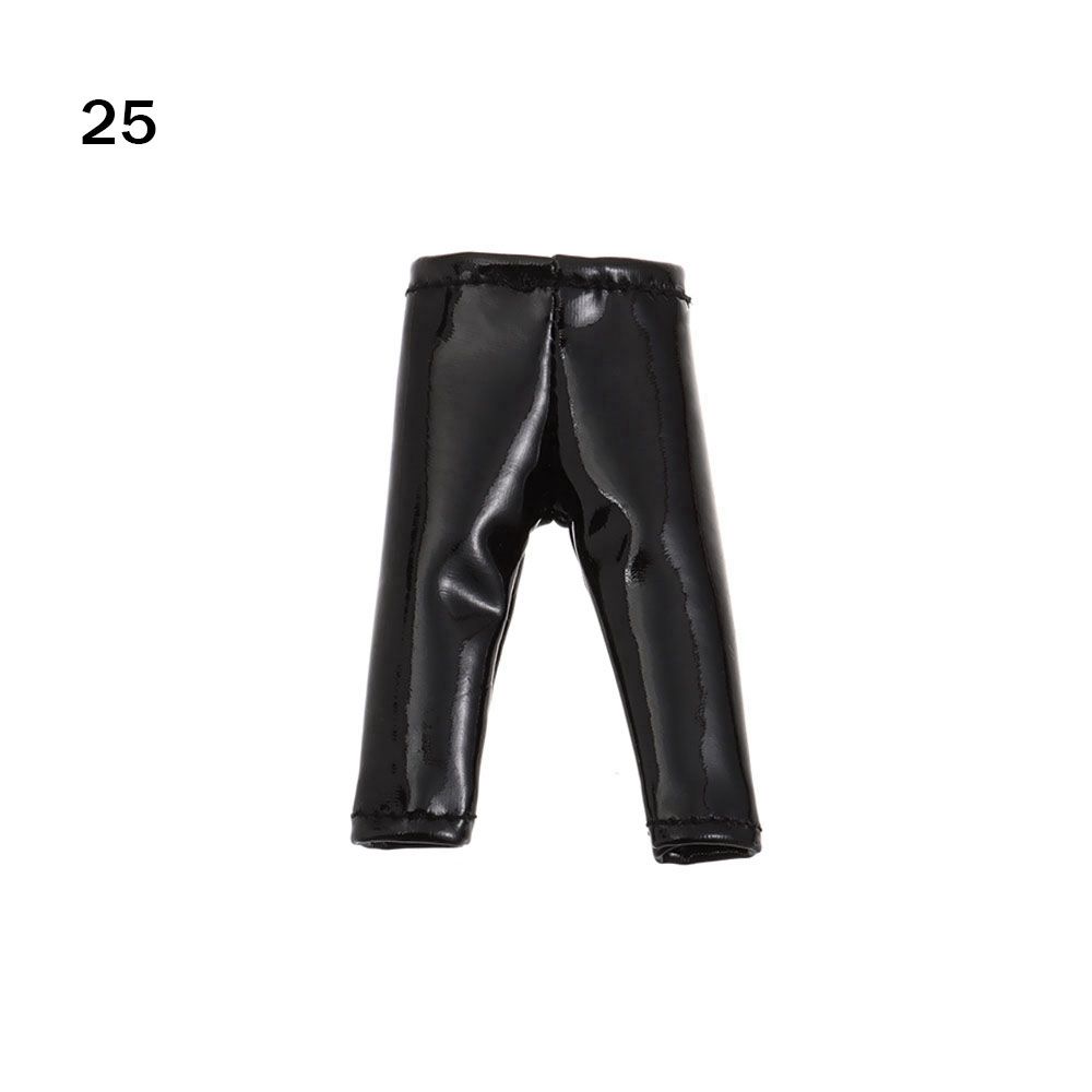 Quality 1/12 Dolls Clothes Accessories Fashion Ripped Pants Doll Jeans PU Leather Jackets Hoodies