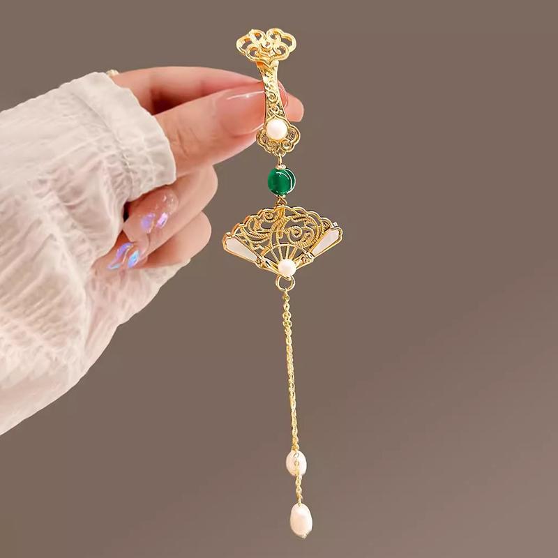 Женский китайский стиль Cheongsam Qipao лацкан подвеска кисточка кулон винтажная брошь элегантный стиль ханьфу аксессуары