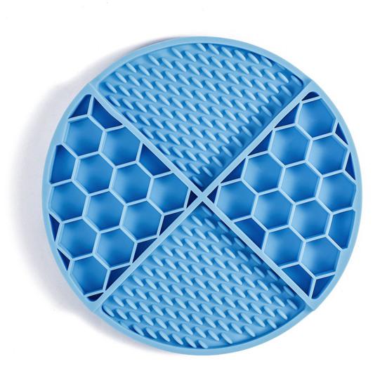 Silicone Dog Lick Mat Anxiety Relief Anti-choking Pet Food Mat Slow Feeder Bowl Licking Mat Toy for Small Medium Large Breed