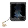 Guess Guhczf5Gf4Ggr F731 Z Flip5 Szary/Grey Hardcase 4G Charms Collection