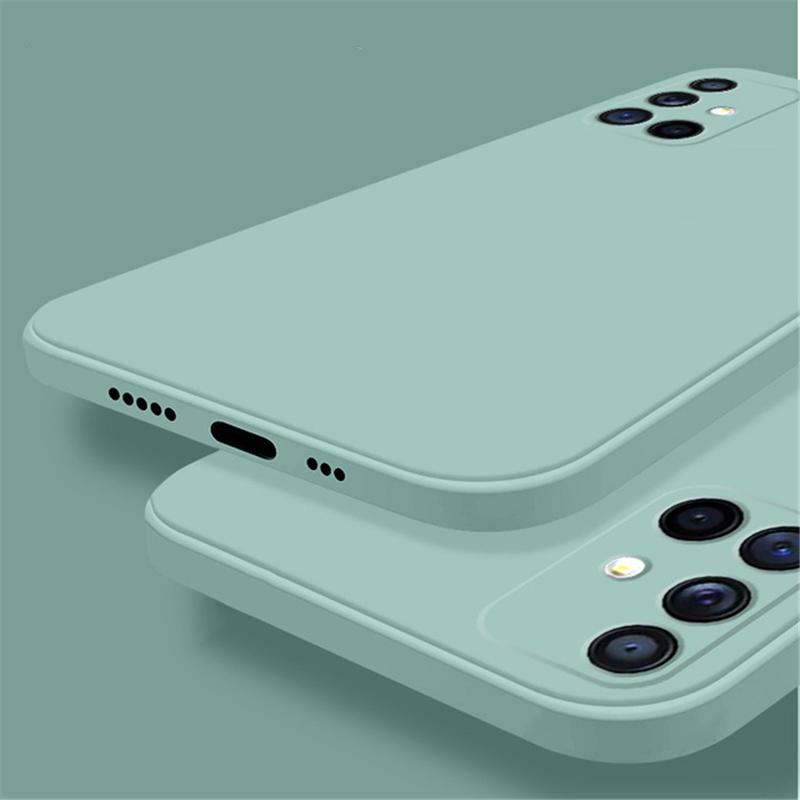 Чехол A53 A73 A33 A23, мягкие жидкие силиконовые чехлы на ощупь для Samsung Galaxy A53 A23 A33 A73 A13 A22 A32 A52 A72 A51 A71 M32 M33 M53 5G 4G, задняя крышка