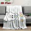 Opanchu Usagi 2D Flat Pattern Flannel Blanket High quality All Seasons Warmth and Comfort Perfect for Christmas Gifts.DMT0925147