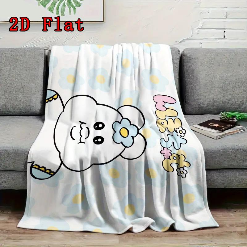 Opanchu Usagi 2D Flat Pattern Flannel Blanket High quality All Seasons Warmth and Comfort Perfect for Christmas Gifts.DMT0925147