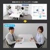 Sanwa Supply WEB Camera Wireless USB A Connector Full HD Угол обзора Дальность связи 20 м Отверстие для штатива для камеры 65° Прибл.. Встроенный