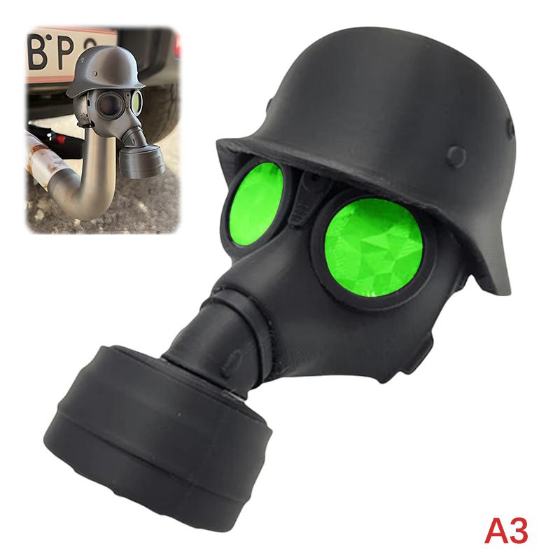 Hitch Cover Steel Trailer With Helmet And Gas Mask 3d Printed Trailer Hitch Ball Cover Prevent Receiver Tube From Rusting