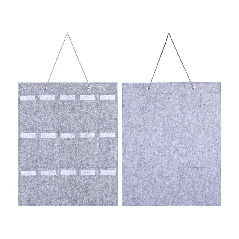 1Pc 15 Grids Glasses Organizer Storage Wall Hanging Bag Multifunctional Sunglasses Eyeglass Container Bag Foldable