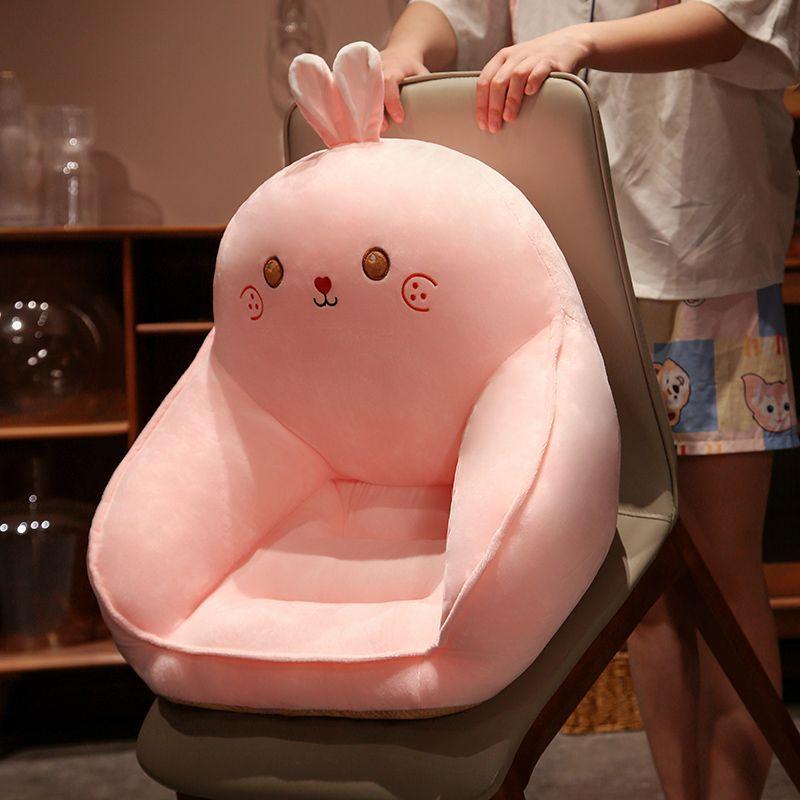 Детская плюшевая подушка, удобная подушка, милое животное, кролик, кошка, свинья, единорог, утка, детские сиденья, чехол для дивана, мультяшный диван