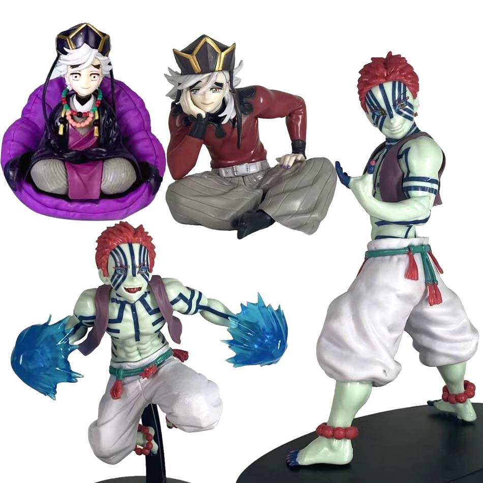 Аниме Demon Slayer Kimetsu no Yaiba фигурка Камадо Танджиро фигурка Agatsuma Zenitsu Nezuko Warrior ПВХ модель игрушки