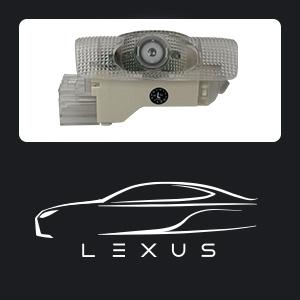 2pcs Car Door Welcome Light For LEXUS ES LS IS IF LX RX GS GX HS NX LM LC LF RZ RC HD LED Lamp refit Laser Decor Projector
