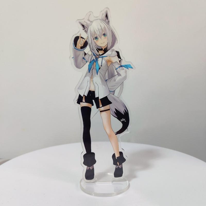 Hololive аниме персонаж новая модель двусторонняя акриловая подставка высокого разрешения модель милый декор стола подарок на день рождения, Рождество, хит продаж