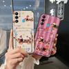Card Sleeve TPU Phone Case For Tecno Pova Neo Cartoon Silicone Shockproof Card Bag Cute Fashion Design Card Slot Cover