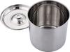 Wahei Freize Storage Container Kitchen Pot Ajido 14cm Round Deep Molybdenum Made in Japan 2.1L AD-292