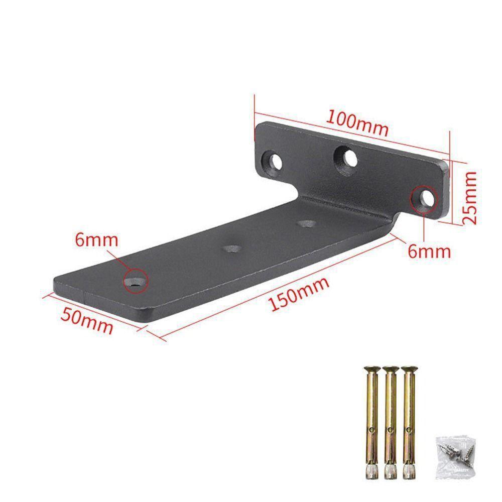 Multi-functional Wall Mounted Holder Hardware Desk Shelf Right Angle Bracket Furniture Holder