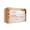 Мыло Jiva Almond 100 г X Упаковка из 7 натуральных очищающих брусков для всех типов кожи Кремовая пена Ежедневное купание Сияние Использовать брусок