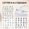 Fit Bracelets 925 Silver Letter A To Z Charms Alphabet Initial Beads DIY Jewelry Making Accessory