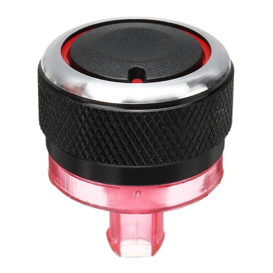 3 шт., набор кнопок переключателя обогревателя кондиционера из алюминиевого сплава для Peugeot 206 207