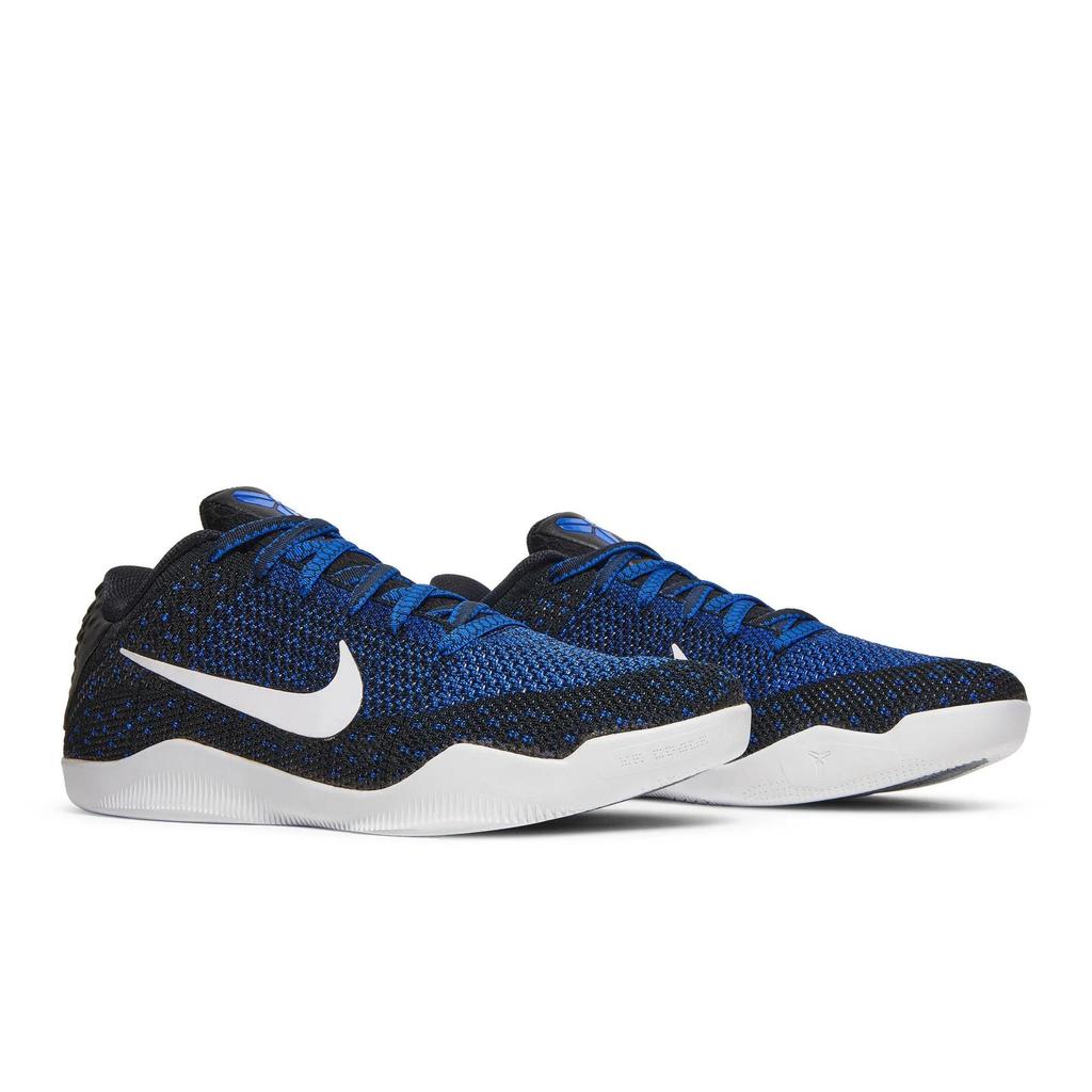 Nike Kobe 11 Elite Low 'Mark Parker' (Unisex) Black / Metallic Gold-Blue Lagoon-Action Green Basketball Shoes 822675 014