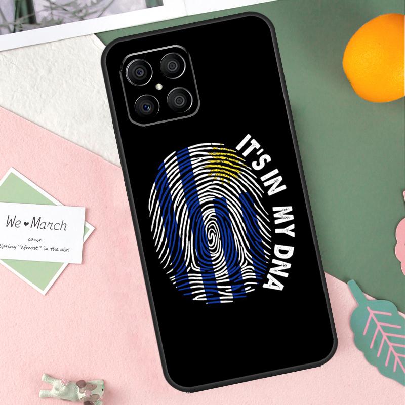 Чехол Флаг Уругвая для Honor X8b X9b X9c X9a X8a X8 X9 50 70 90 Lite Honor 200 Lite Magic 7 5 6 Pro