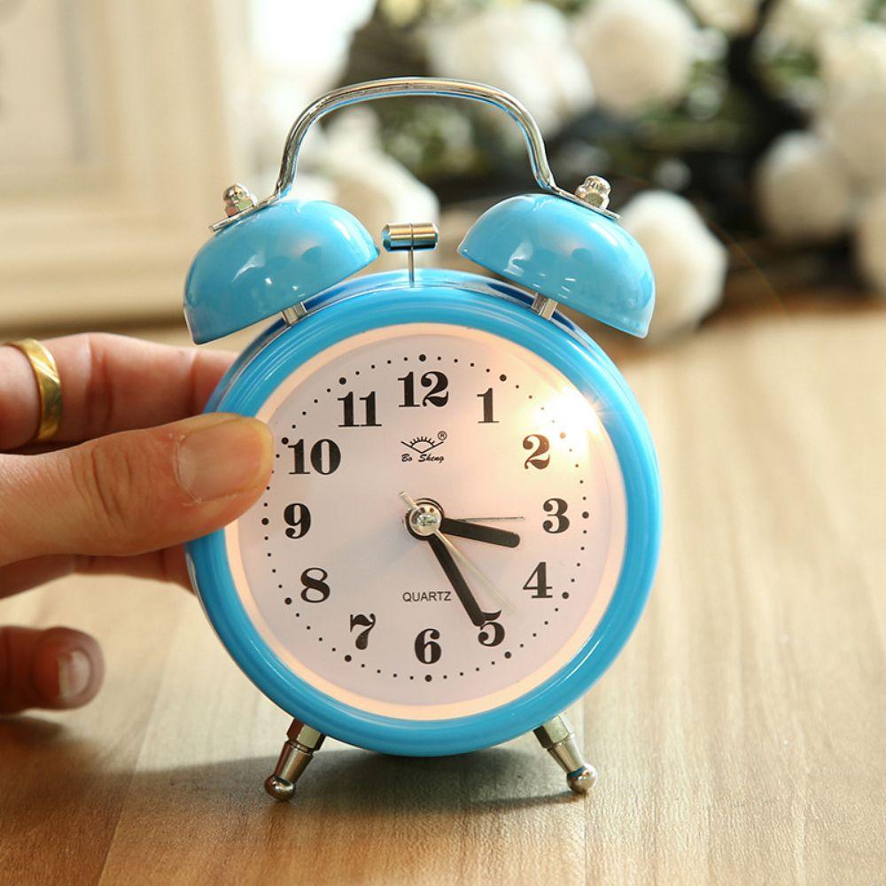 Multicolor Luminous Alarm Clock Super Loud Loud Alarm Clock Retro Bedside Alarm Clock For Students