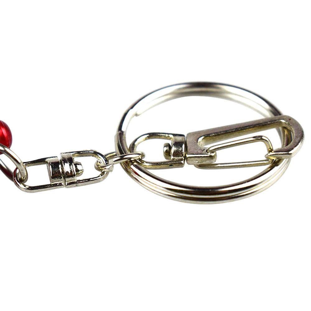 Gift Shock Absorber Alloy Keychain Keyring Adjustable Coilover Spring Key Ring