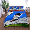 Набор пододеяльников Captain Tsubasa Аниме Размер King Queen Double Full Twin Single Мягкое постельное белье