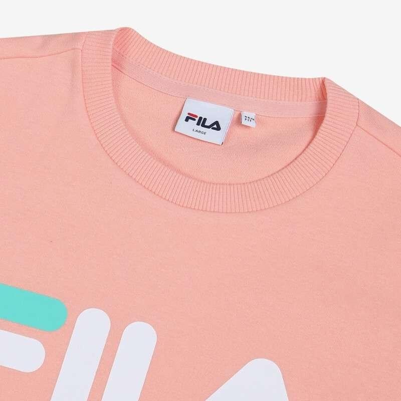 Fila Толстовки Унисекс Розовые С круглым вырезом Умеренные Другие FS2POC1001X-SAN