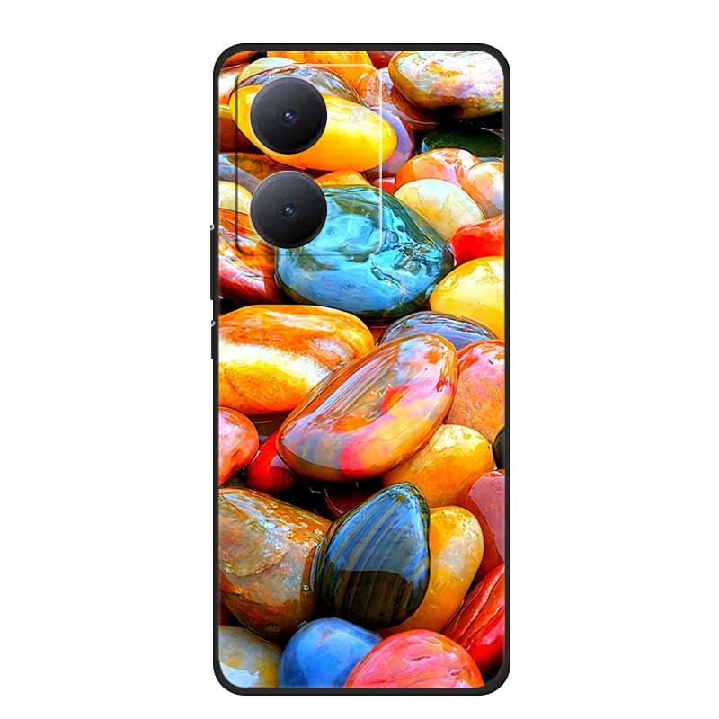 Для VIVO Y36 Y78m Y27 5G Чехол Животные Мягкий Силиконовый Задний Чехол Чехлы для Телефона для VIVO Y27 5G VIVOY36 5G 6.64" Крутой Волк Кошка Fundas