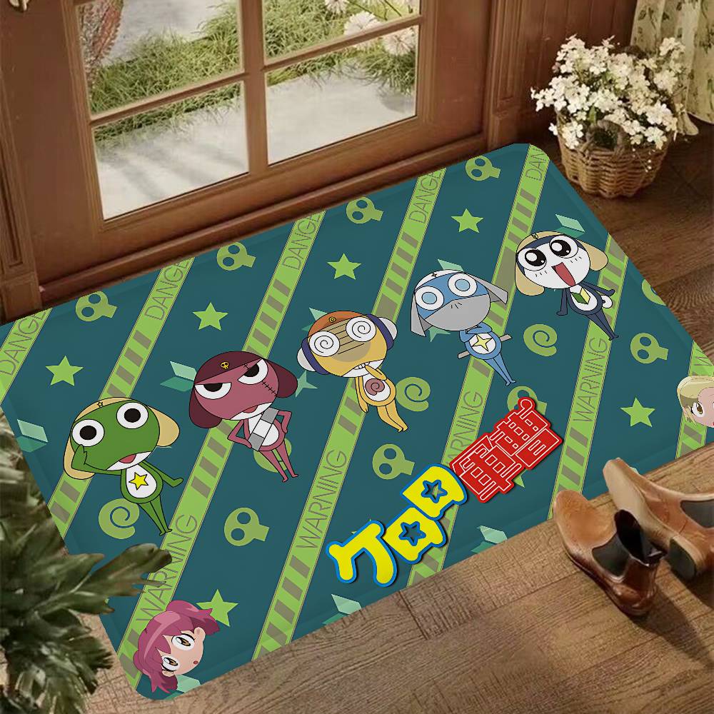 Classic Comedy Anime K-Keroro Entrance Door Mat Nordic Style Home Doormat Bathroom-Toilet Mats Bedroom Hotel Decor Mat