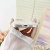 For iPhone 16 Pro Case Polka Dot Pattern TPU + PC Phone Cover Compatible with MagSafe
