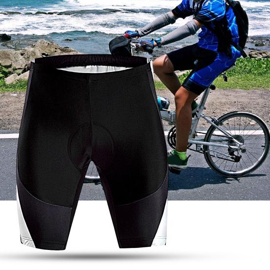Стильные высокоэластичные велосипедные шорты с трехмерной подкладкой, износостойкие для езды на велосипеде