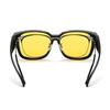 Anti Glared Polarized Sunglasses Over Glasses Night Vision Glasses Nighttime Driving Glasses UV400 Protection Wraparound Sunglasses
