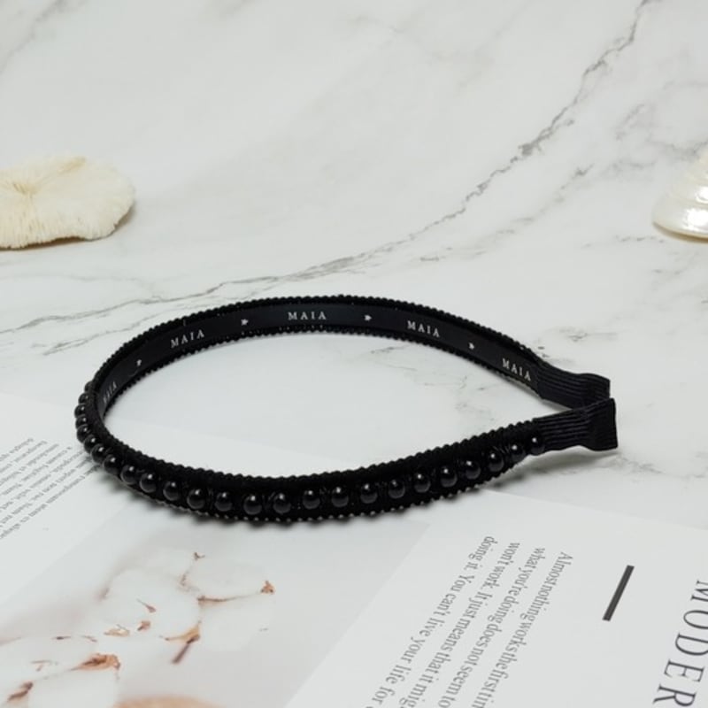 MAIA Жемчужная повязка на голову