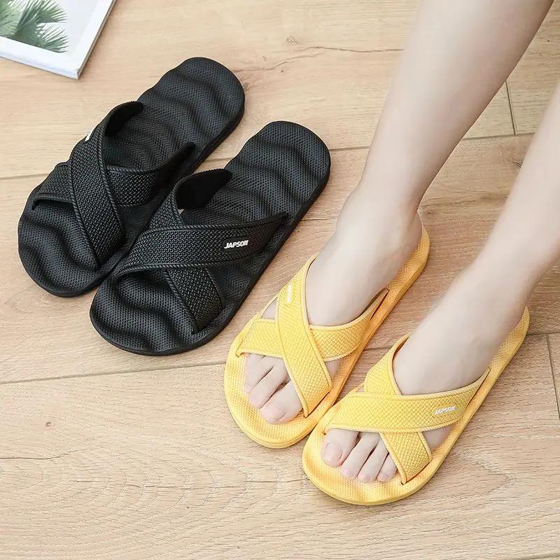 Multi Color Shoes Plastic Women's Slippers and Ladies Sandals Slides Flat Stylish Designer Luxury 2024 Trend Waterproof Original