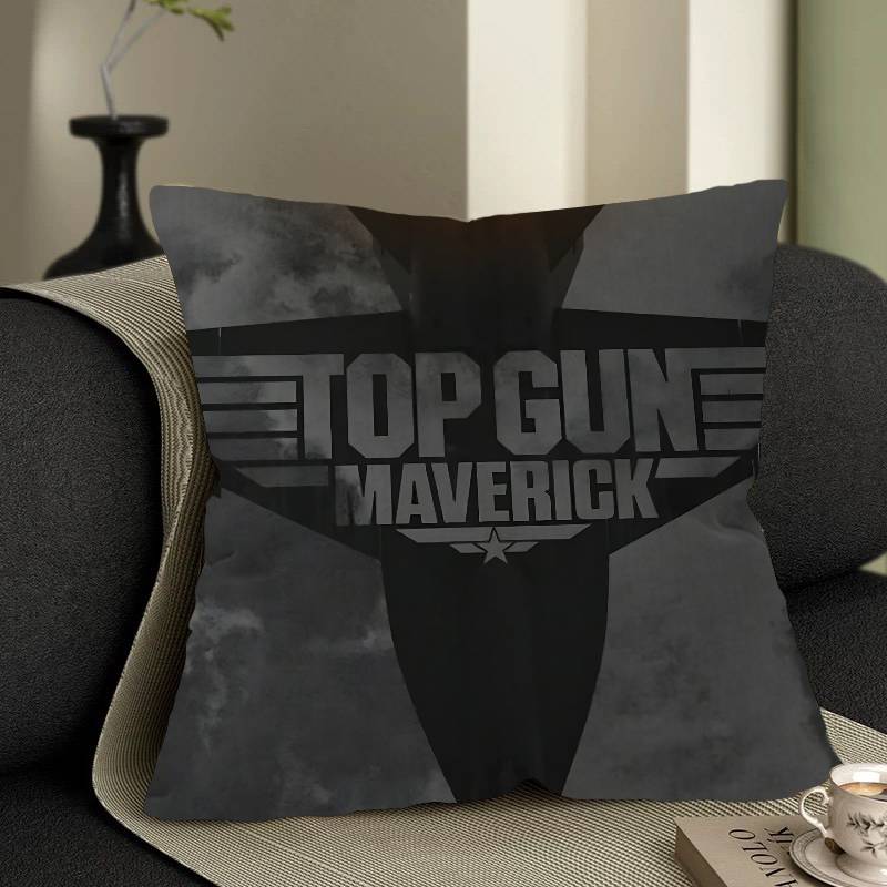 T-Top Gun Pillowcase Toon Gift Cushion Cover Bedroom Home Sofa Chair Seat Decor Pillow Case
