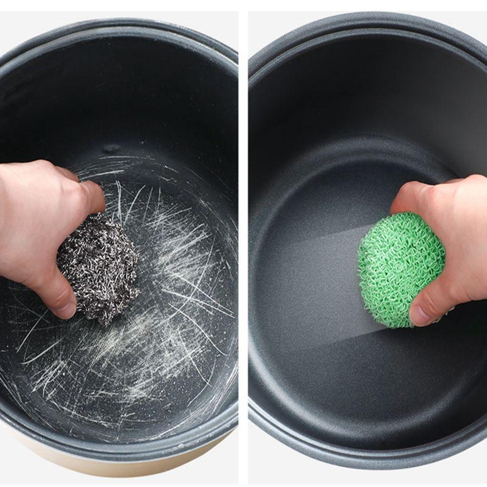 No Hurt For Washing Dish Pot Scrub Sponges Cleaning Ball Cleaning Brush Kitchen Accessories